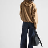 Camel-hair anorak