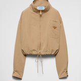 Panama cotton blouson jacket