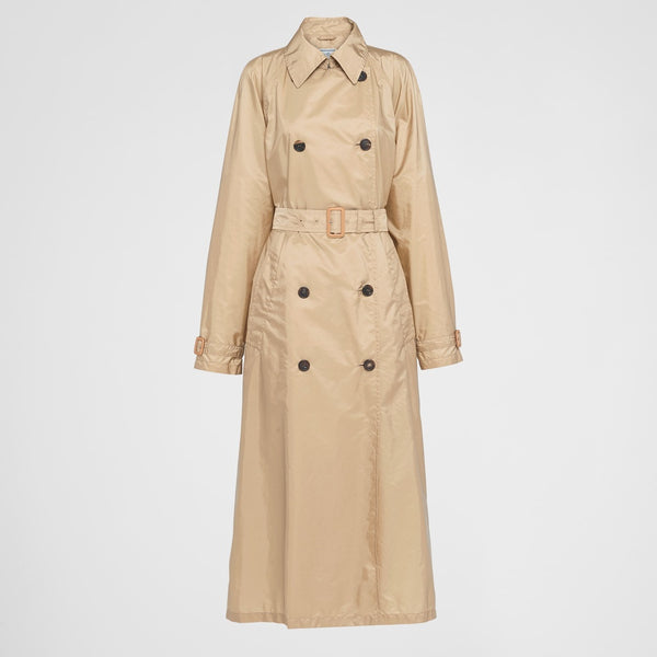 Light Re-Nylon trench coat