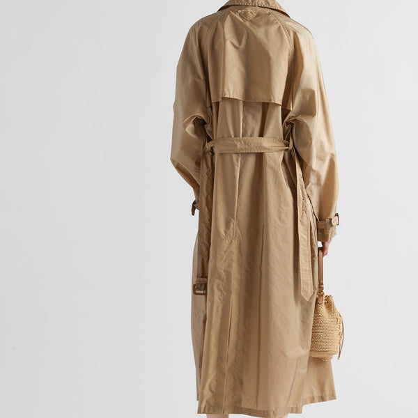 Light Re-Nylon trench coat