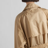 Light Re-Nylon trench coat