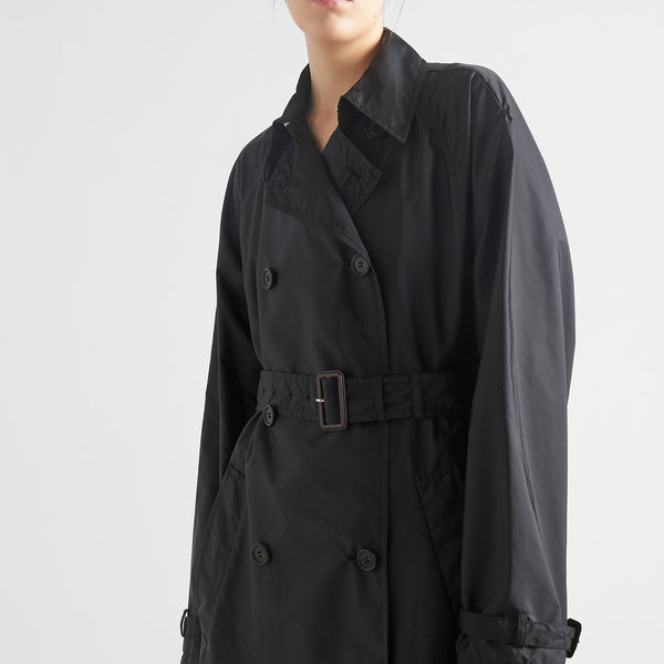 Light Re-Nylon trench coat