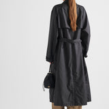 Light Re-Nylon trench coat