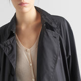 Light Re-Nylon trench coat