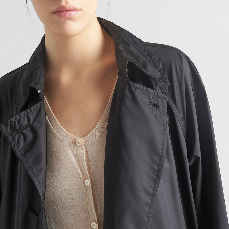 Light Re-Nylon trench coat