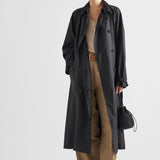 Light Re-Nylon trench coat