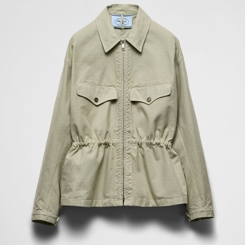 Old canvas blouson jacket