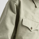 Old canvas blouson jacket