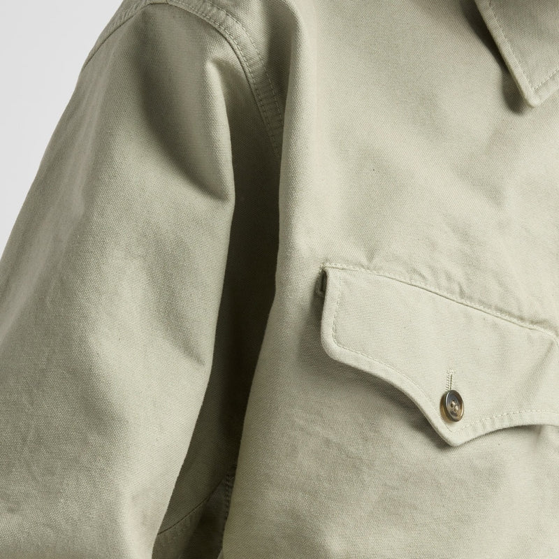 Old canvas blouson jacket