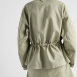 Old canvas blouson jacket