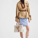Cotton twill trench jacket