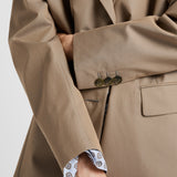 Single-breasted twill jacket