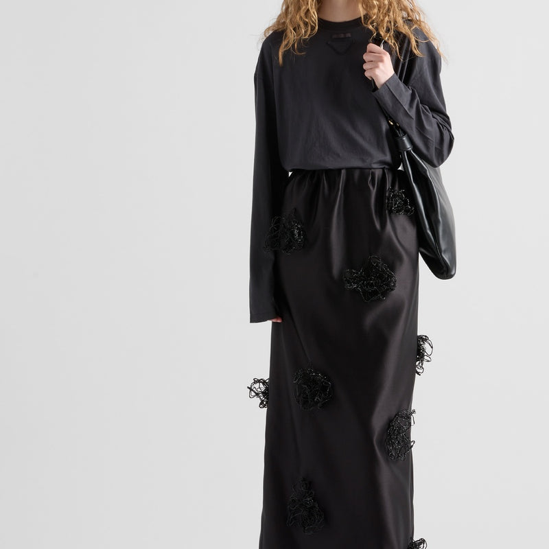 Long-sleeved jersey T-shirt