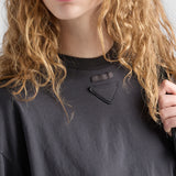 Long-sleeved jersey T-shirt