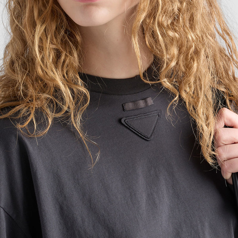 Long-sleeved jersey T-shirt