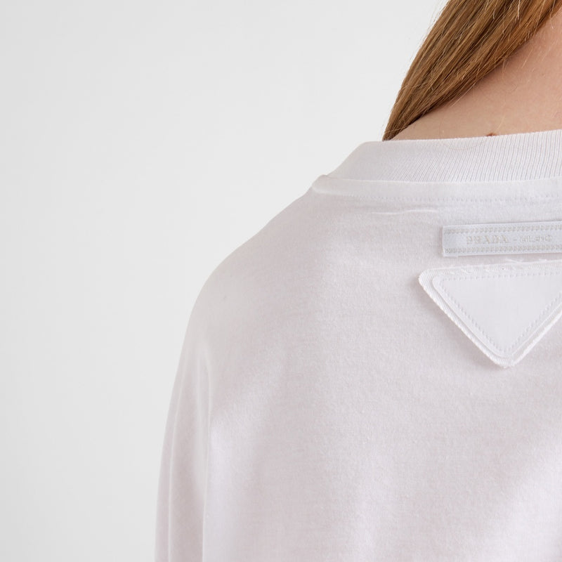 Long-sleeved jersey T-shirt