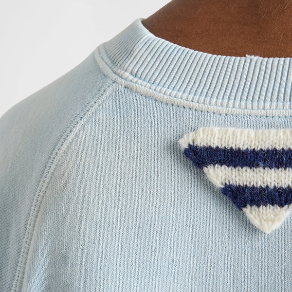 Cotton crew-neck sweatshirt