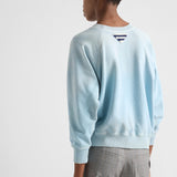 Cotton crew-neck sweatshirt