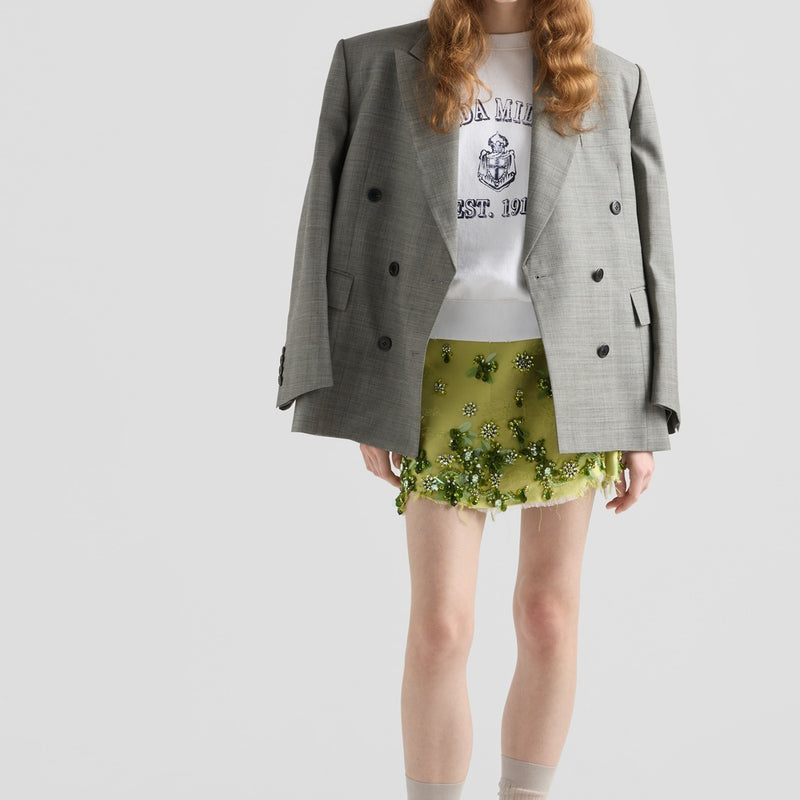 Cotton crew-neck sweatshirt