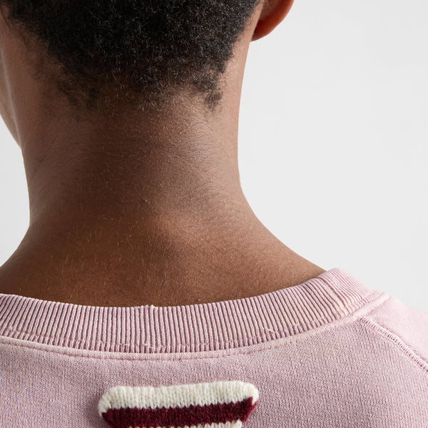 Cotton crew-neck sweatshirt