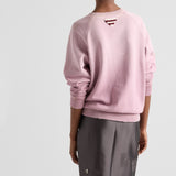 Cotton crew-neck sweatshirt