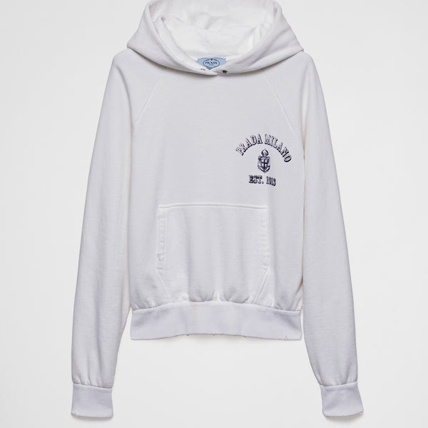 Cotton fleece hoodie