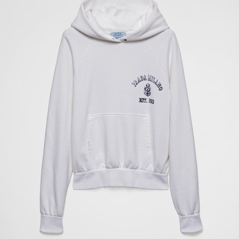 Cotton fleece hoodie