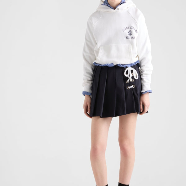 Cotton fleece hoodie