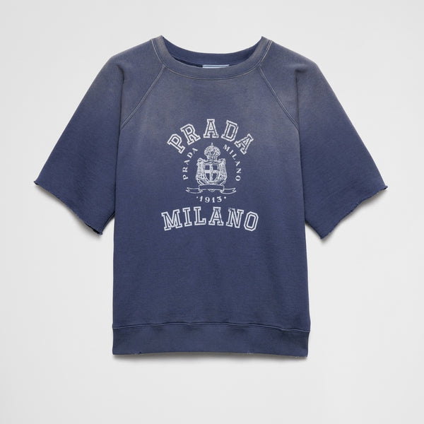 Cotton fleece T-shirt