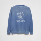 Cotton crew-neck sweatshirt