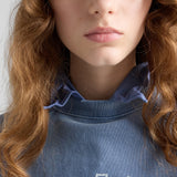 Cotton crew-neck sweatshirt