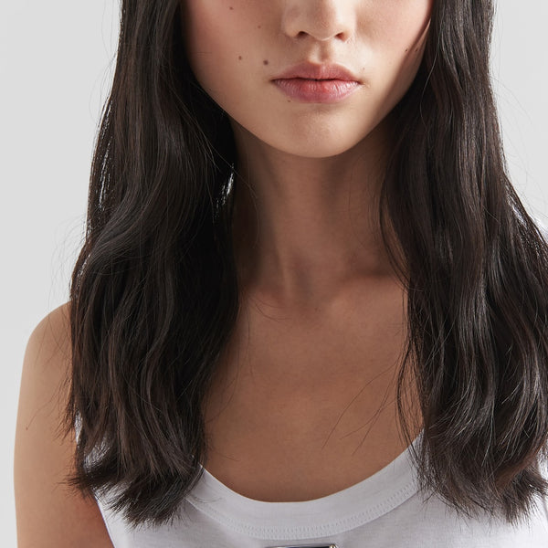 Jersey cropped top