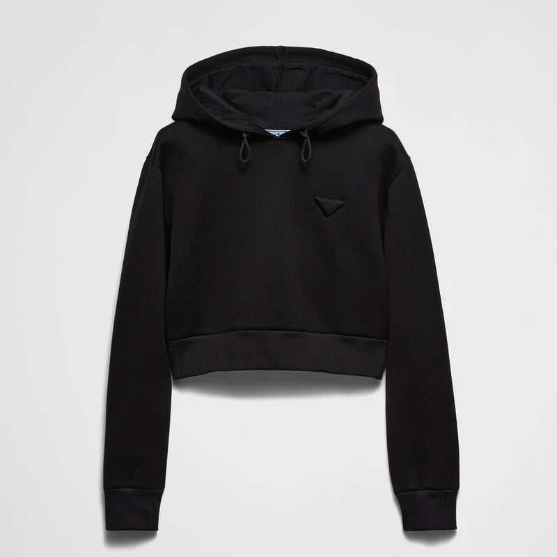 Cropped hoodie