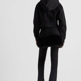 Cropped hoodie
