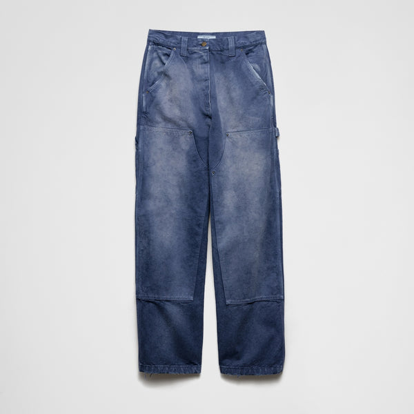 Canvas cargo pants