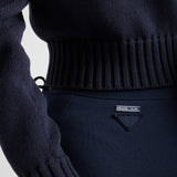 Cotton shorts with laces