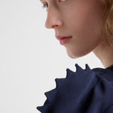 Satin crepe dress