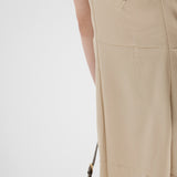 Satin crepe dress