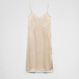 Satin crepe dress