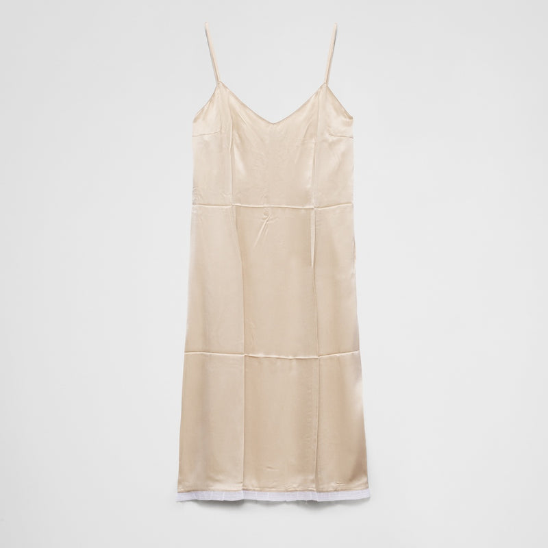 Satin crepe dress