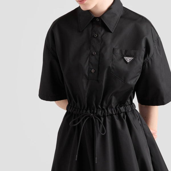 Short-sleeved Re-Nylon dress
