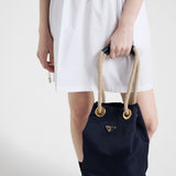 Poplin mini-dress