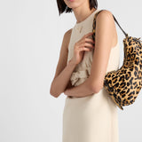 Sable compact mini-dress
