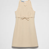 Sable compact mini-dress