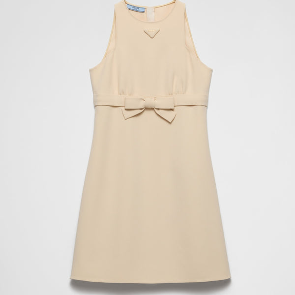 Sable compact mini-dress