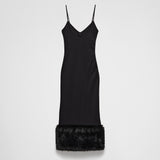 Stretch jersey dress