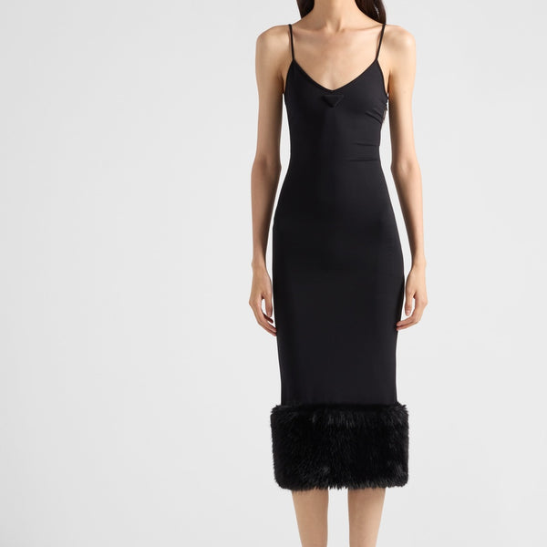 Stretch jersey dress