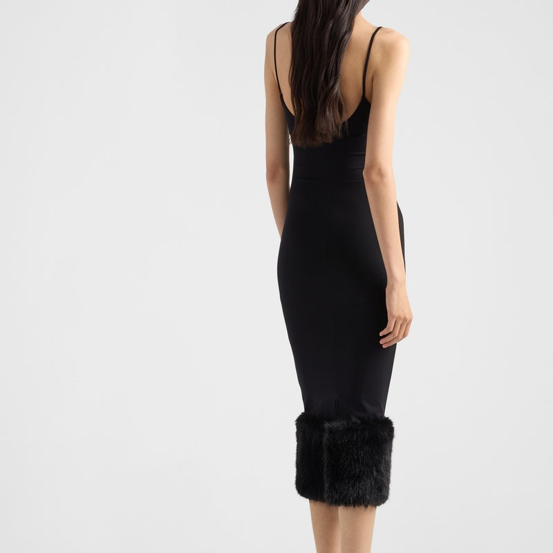 Stretch jersey dress