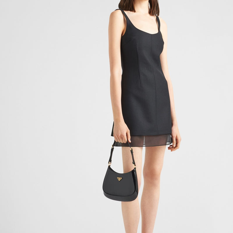 Wool mini-dress