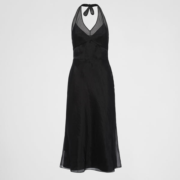 Re-Edition 1995 organza halter dress